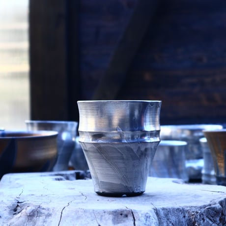 Yuta  Uchida 〝 silver  rust″    /   humanity pot      no.11766