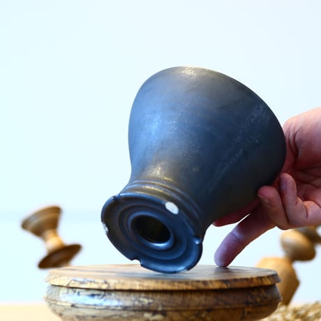 Yuta Uchida〝black rust″ / humanity pot    no514-U70