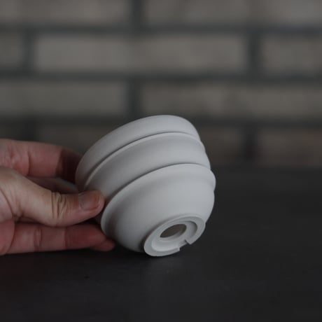 takero pot / 白 (2.5号)  no.201-84