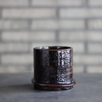 たけろうポット / ちぎり/ 白サビ / L no.211-58 | 芽の巣山