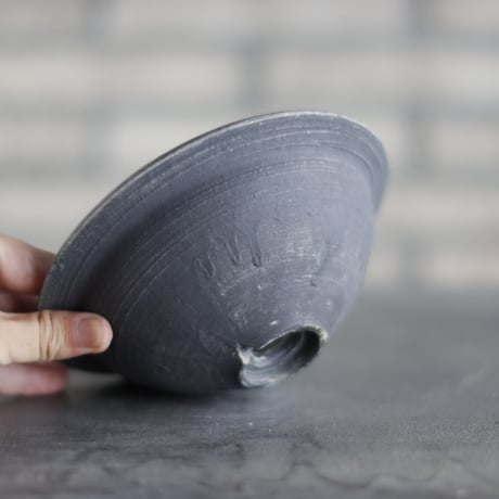 Yuta Uchida / black clay / humanity pot (5.5号)  no.831-129
