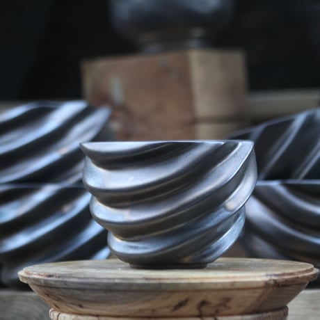 P&A ceramic ware / spiral pot 　no.108-115