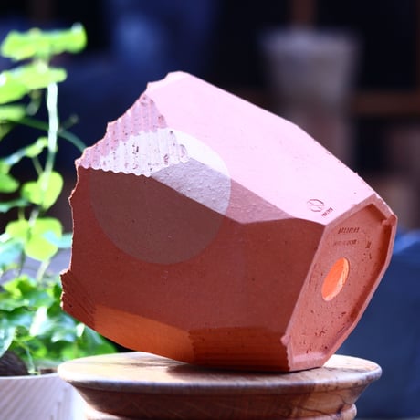 N/OH   澪標  / M / Persimmon + gold Moon   no.1219/31