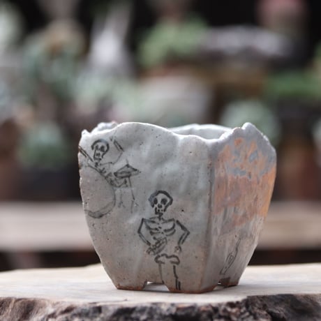 Andrew  Gemrich〝calavera″／humanity pot  no100225