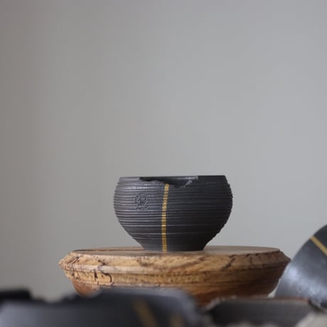 N/OH / コロ鉢 / N-Black + Line / XS    no.428-36