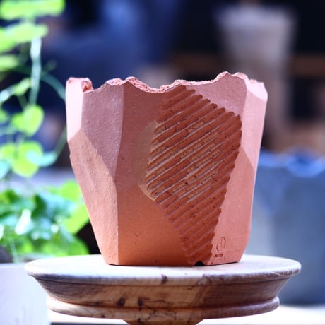 N/OH   澪標  / S / Persimmon + gold Moon    no.1219/25