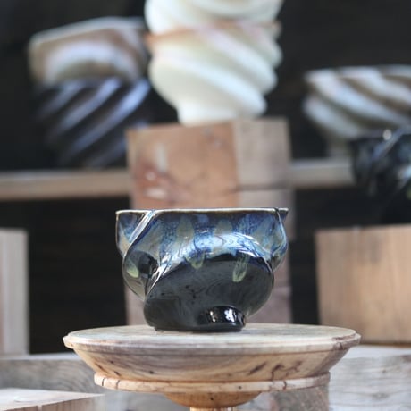 P&A ceramic ware / spiral pot 　no.108-105