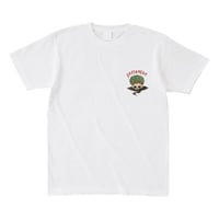 humanity×MENOSYAMA 【poorpatch T-shirt】obesa-head（WHITE）予約販売