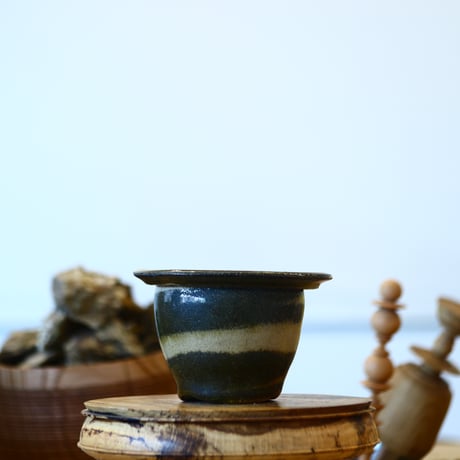 Mie Maeda〝swirl″ / humanity pot    no1112-45