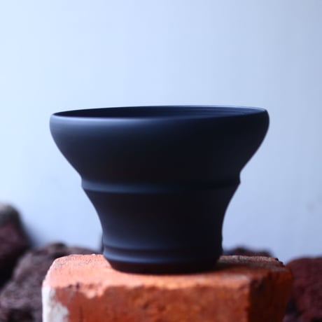 Yuta  Uchida 〝black  clay″   /   humanity pot       no.510-29