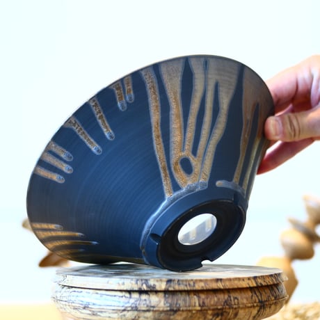 Yuta Uchida〝gold glaze″ / humanity pot    no514-U1