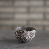 たけろうポット、　ちぎり、　白サビＳ たけろうポット / ちぎり/ 白サビ / ツブ / S no.211-20 | 芽の巣山