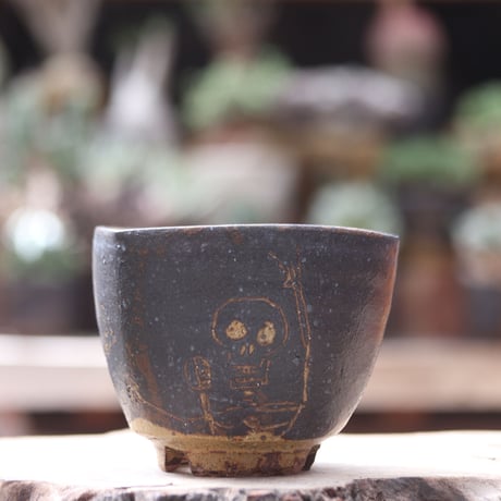 Andrew  Gemrich〝calavera″／humanity pot  no100293