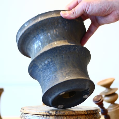 Atsushi Funakushi〝ashman″ / humanity pot    no521-F7