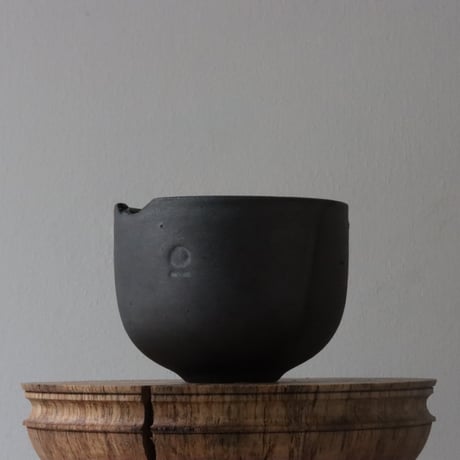 N/OH / コロ鉢 / RUNNY BLACK / SS (3.5号)  no.504-228