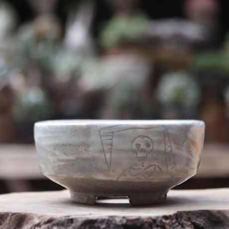 Andrew  Gemrich〝calavera″／humanity pot  no100271