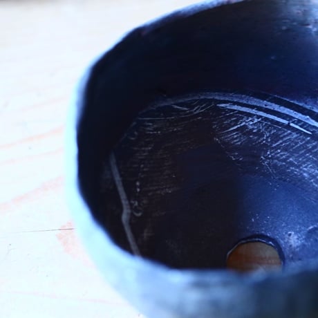 joint pot   安西桂   ×   安西岳郎   親子鉢〝土の子″ ボール  L  no.112965