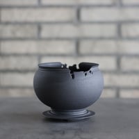 たけろうポット　シマ　テツ たけろうポット/ シマ / テツ no.1222-113 | 芽の巣山