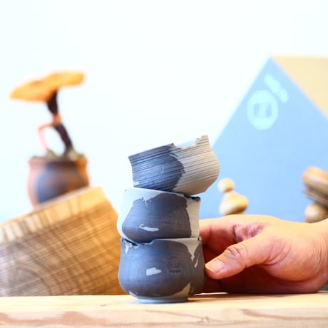 N/OH / 植木鉢 / Strokes / 2号 / 3pieces Set (box付き)  no.121002
