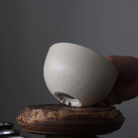 Atsushi Funakushi / white flake / humanity pot     no.512-45