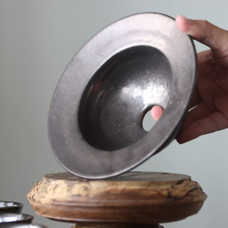 Atsushi Funakushi / black iron / humanity pot     no.512-43