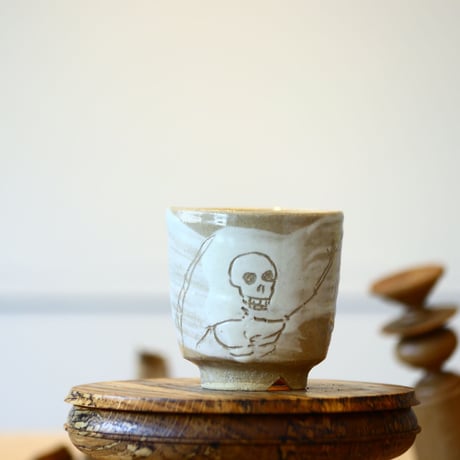 Andrew  Gemrich〝calavera″ / humanity pot    no521-G4