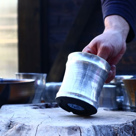Yuta  Uchida 〝 silver  rust″    /   humanity pot      no.11771