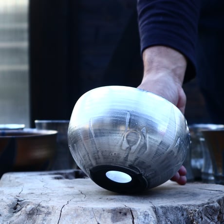 Yuta  Uchida 〝 silver  rust″    /   humanity pot      no.11781