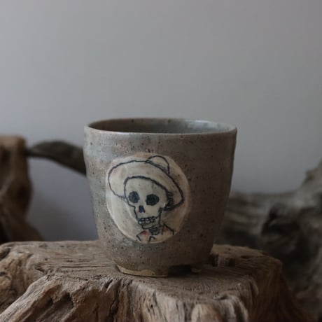 Andrew Gemrich〝CALAVERA″ / humanity pot  no.920-C21