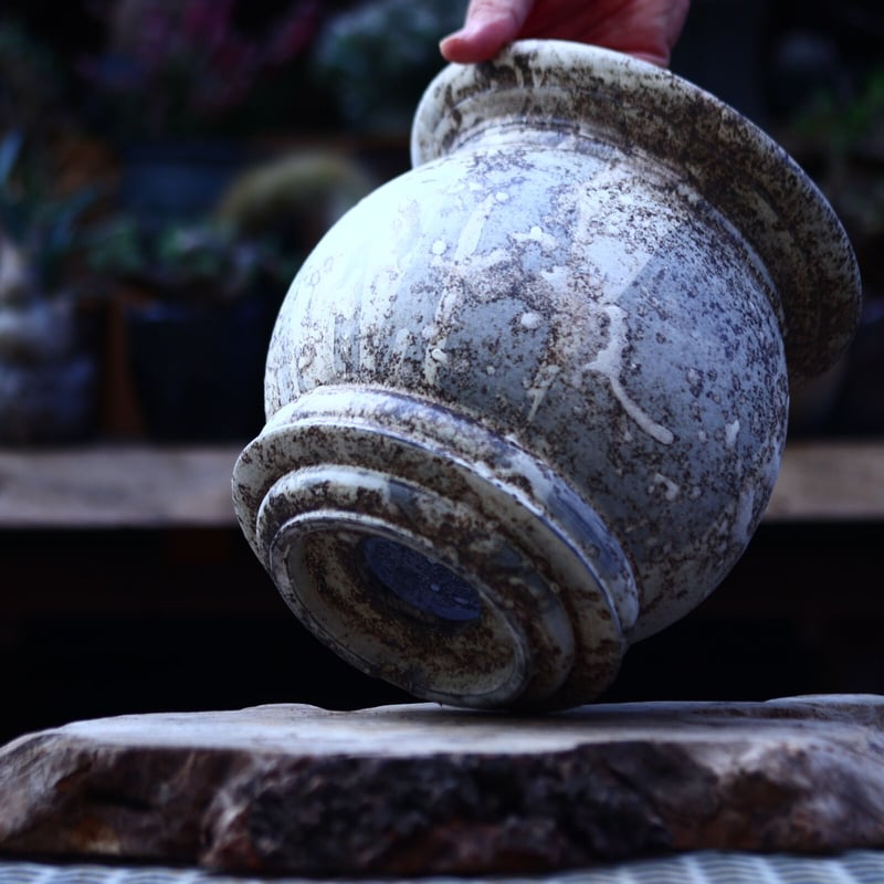 たけろうポット シリンダー tetsu 安西岳郎 植木鉢