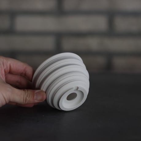 takero pot / 白 (2.5号)  no.201-103