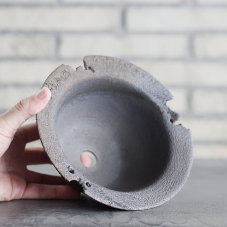takero pot / モミテツ  (6号)  no.1228-120