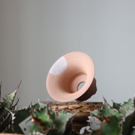 N/OH / ラン鉢 / persimmon + Moon / XS   no.421-104