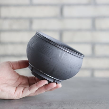 TAKERO POT / スミクロ /(4.5号) no.1116-9