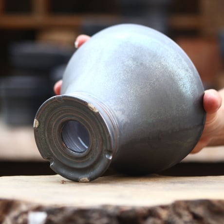 Yuta  Uchida 〝black  rust″ / humanity pot   no.32411