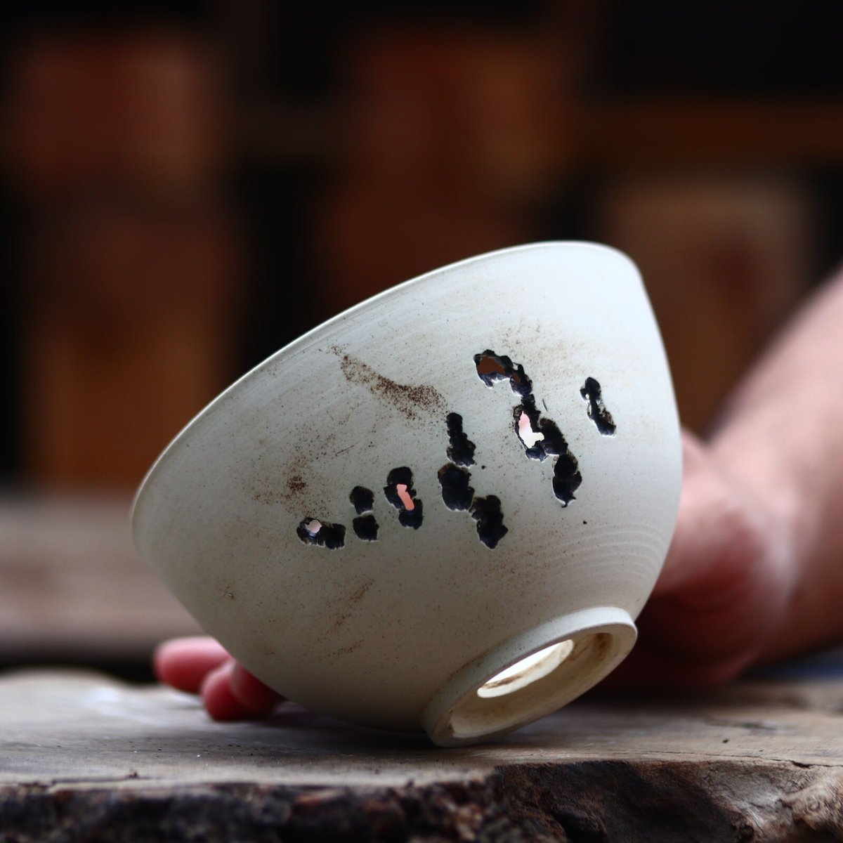 たけろうポット/ハク/ムシクイ (ボールM) no.402-125 | 芽の巣山