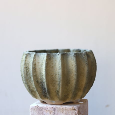 soso/礎礎 /Bowl /Olive Reef (base white)/L   no.212/ORL1