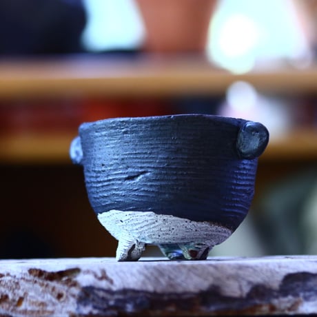 joint pot   安西桂   ×   安西岳郎   親子鉢〝土の子″ M ミミツキ  no.82368