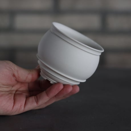 takero pot / 白 (3号)  no.201-64