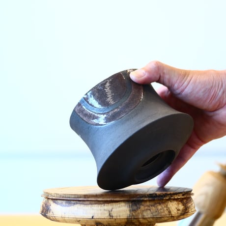 Kazuhiro Arima〝crypto″ / humanity pot    no813-98