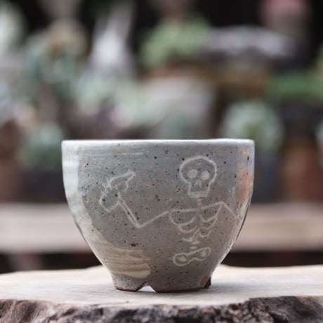 Andrew  Gemrich〝calavera″／humanity pot  no100266