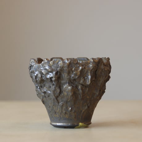 Yuta Uchida / gold rust monst (4.5号鉢)  no.330-43