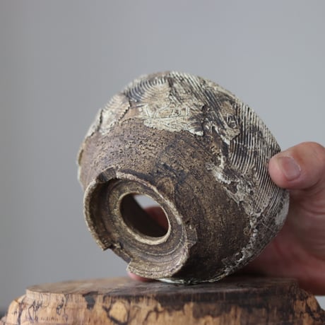 Masato Akutsu〝graffito″ / humanity pot    no.609-81