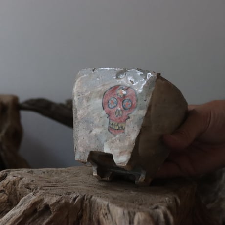 Andrew Gemrich〝CALAVERA″ / humanity pot  no.920-C26