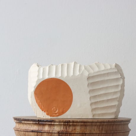 N/OH / 応-OU- / white＋Moon / S (4.5号)  no.504-8