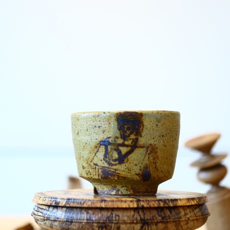 Andrew  Gemrich〝calavera″ / humanity pot    no521-G23