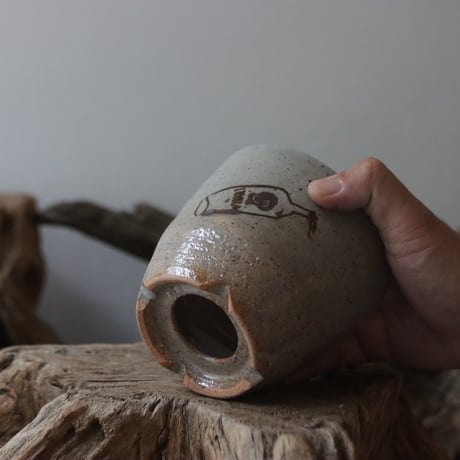 Andrew Gemrich〝CALAVERA″ / humanity pot  no.920-C12