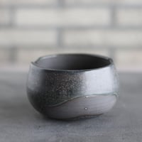N/OH / コロ鉢-Strokes / Green × rich Black  / SS (3.5号)  no.503-295