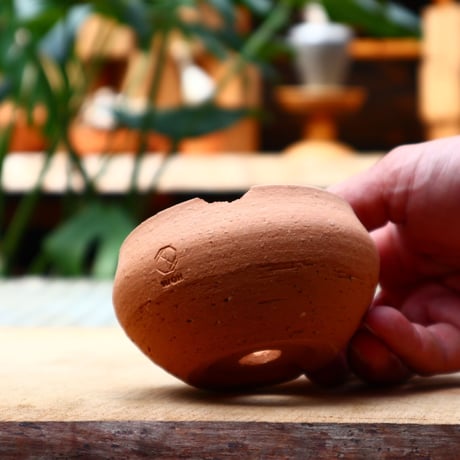 N/OH コロ鉢 / XS / Persimmon    no.424/37