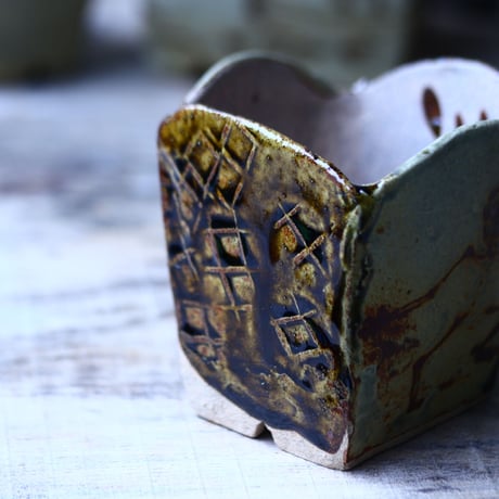 Andrew  Gemrich  〝calavera″   /   humanity pot       no.91321